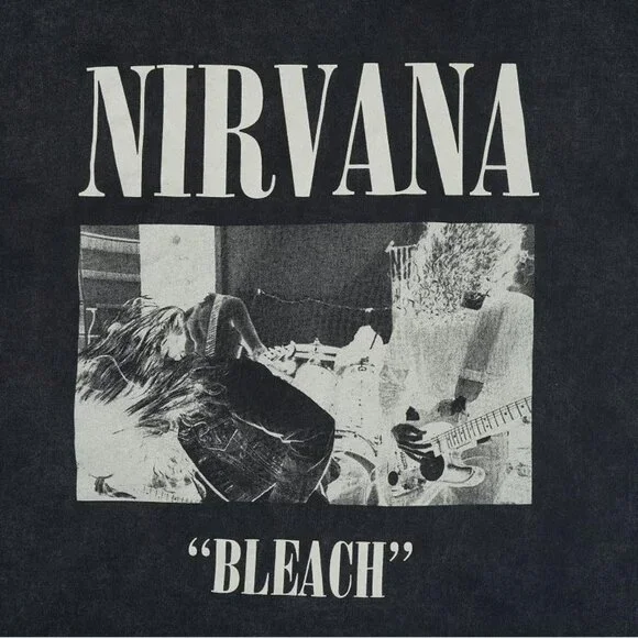 Nirvana Bleach Album Commemorative T Shirt
